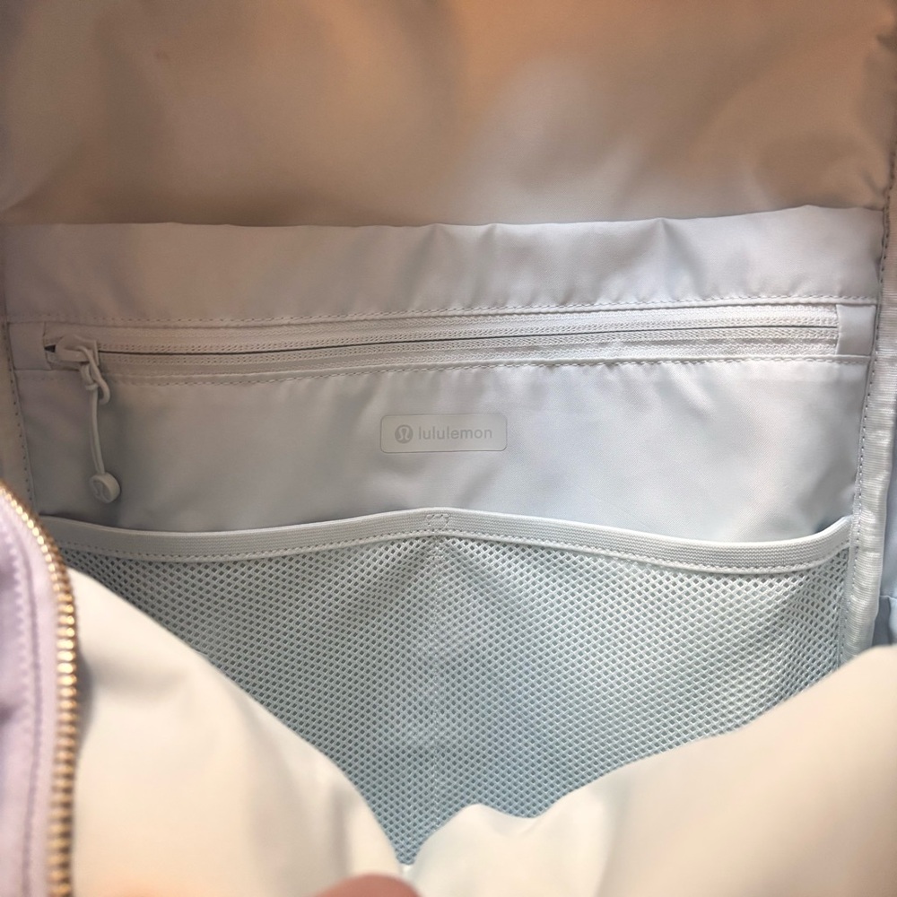 lululemon Soft Lavender Everyday Backpack w/ Gold Hardware - Picture 8 of 11